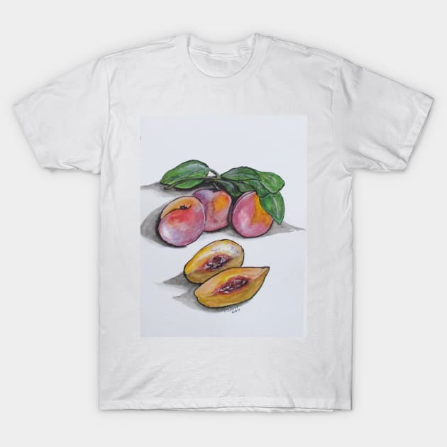 Fresh Peaches T-Shirt by cjkell
